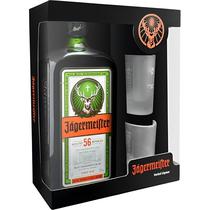 Kit Licor Jagermeister + 2 Copos - 700ML