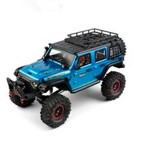 Carro Wltoys 1/10 Jeep Strength Climbing 11KM 4WD Metal Blue 104010