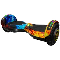 Scooter Elétrico Audisat 8" Bluetooth/Speaker/Bolsa - Ice Fire