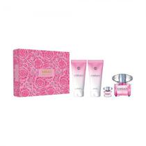 Kit Perfume Versace Bright Crystal Feminino 4PCS