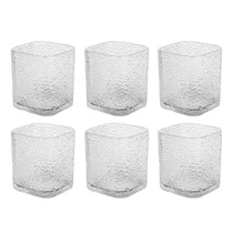 Conjunto com 6 Copos de Vidro 370 ML