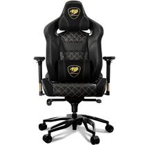 Cadeira de Escritorio Gamer Cougar Armor Titan Pro Royal 4D - Preto/Dourado