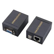 Adaptador Extensor HLD VGA para RJ45 60 Metros  Preto