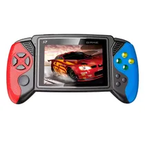Console Controller Gamepad S7 620 Jogos Av/TV Tela 3.5" + Cont Red/Blu