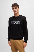 Hugo Boss Moletom Soleri 50513373 *001 Algodon (T) L Negro