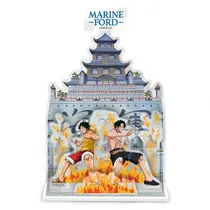 Abystyle Figure Acryl One Pice Diorama Marineford 42584