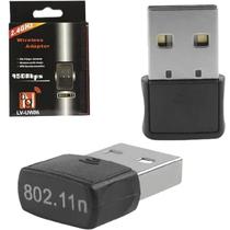 Adaptador Wifi Wirreless USB LV-UW06RK / 150MBPS - Preto