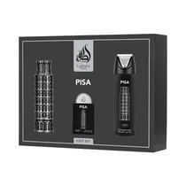 Kit Lattafa Pride Pisa Edp 100ML + Deo 200ML + 20ML