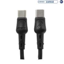 Cabo Conector Ansty Z-024-PT de 1 Metro - USB-C/USB-C 5.1A