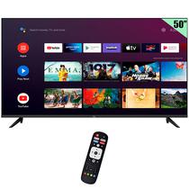 Smart TV LED 50" Mtek MK50FSAU 4K Ultra HD Android TV Wi-Fi/Bluetooth com Conversor Digital