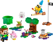 Lego Super Mario Adventures With Interactive Lego Luigi - 71440 (210 Peças)