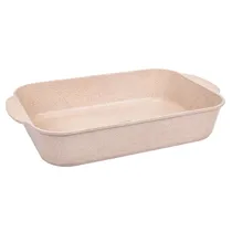 Assadeira para Forno Jio 24 X 35 CM Antiadherente Bege