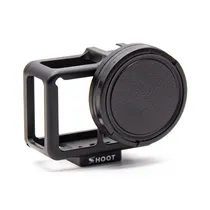 Caixa de Proteção Em Alumínio Gopower GPR507B com Filtro Uv 52MM para Gopro Hero 5 e 6 - Preto