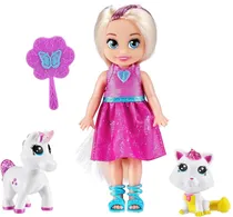 Boneca Sparkle Girlz Petz Zuru 100522 - Rosa