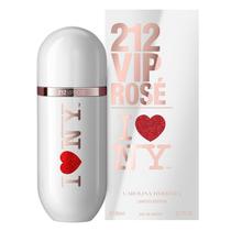 Perfume Carolina Herrera 212 Vip Rose I Love NY Edp Feminino - 80ML