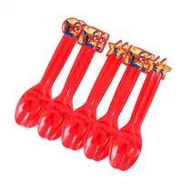Colheres Descartaveis para Festa Party Favlors Spiderman 10PCS