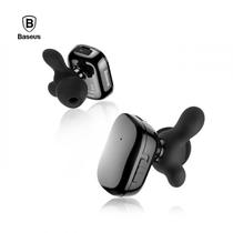 Fone de Ouvido Sem Fio Baseus Encok TWS Earphone W02 (NGW02-01) com Bluetooth 4.2 - Preto