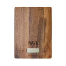 Balança de Cozinha Madeira Wayu 20X14,5X2CM