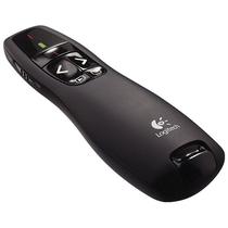 Apresentador Laser Logitech R400 910-001354 15M/USB - Preto