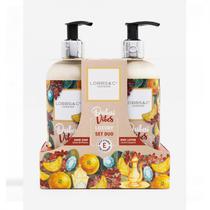 Kit Lobbs Co London Dubai Vibes Sabonete para As Maos + Locao Corporal 385ML