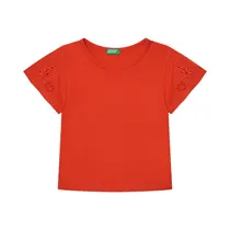 Blusa Infantil Benetton 3P4ZC10I4 3T5