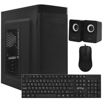 Gabinete Kit FTX 3133 Fonte 500W / Speaker / Mouse / Teclado Portugues - Preto