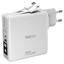 Carregador + Powerbank Foxbox Energy 3 Em 1 Wireless/PD20W-QC18W - Branco