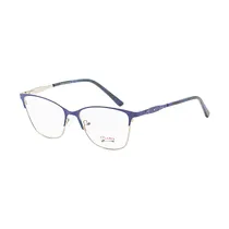 Armação para Óculos de Grau Visard 3015 C4 Tam. 53-17-140MM - Azul/Prata