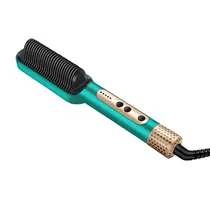 Escova Alisadora Moehair MO-5089 / 5 Temperaturas / 45W / 110-240V ~ 50/ 60HZ - Verde