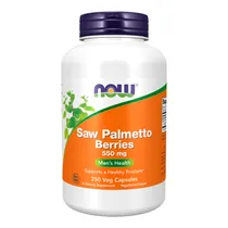 Now Saw Palmetto Berries 550 MG 250 Cápsulas