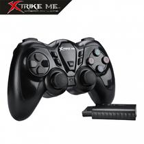 Controle Xtrike Me GP-42 Wileress PC/PS2/PS3 Preto