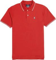 Outlet Camiseta Polo Psycho Bunny - B6K136 - Masculina - Vermelho Claro