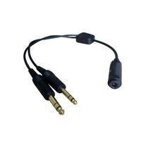 Headset Cable Adapter U174 To Dual Plug