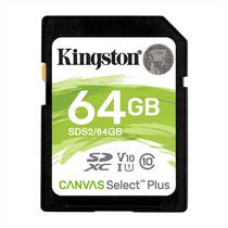 Cartao de Memoria SD Kingston Canvas Select Plus C10 64GB