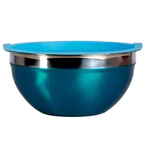 Bowl de Aço Inoxidável Fundo Premium 20CM Colorido
