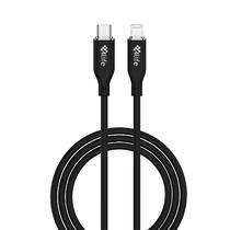 Cabo 4LIFE USB-C / Lightning (FL30CLSB2) 2 Metros / 30W - Preto