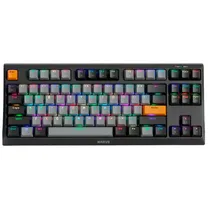 Teclado Marvo KG980B Mec. Wired Usa Black/Cinza