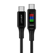 Cabo Acefast C7-03 USB-C Macho A USB-C Macho 1.2M - Preto