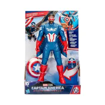 Figura Hasbro Marvel Brave New World Captain America Flight Mode F9298