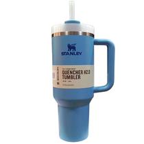 Stanley Termos Y Vasos Termico Tumbler Quencher H2.0 1.18L Pool Cpajita Acero/Metal Vaso - Pajita - Tapa Pool