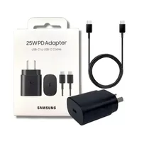 Cargador Super Fast Charging (25W) Con Cable USB-C A USB-C
