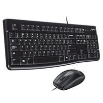 Mouse e Teclado com Fio Logitech MK-120 / Ingles  Preto (920-002565)