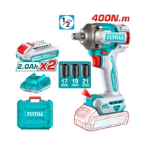 Llave de Impacto Inalambrico Total TIWLI2040 400NM 20V 220V
