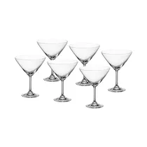 Set de Copas para Martini Bohemia Sylvia 280ML 6 Piezas