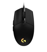 Mouse Logitech G203 USB 8000DPI Lightsync RGB Gamer Preto