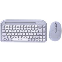 Teclado FTX Wireless/Bluetooth + Mouse FTXGK01 Portugues - Lila