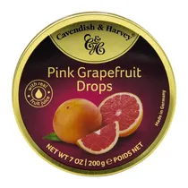 Bala Cavendish Toranja (Grapefruit) Lata 200G