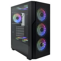 Gabinete Gamer Satellite K31 e-ATX / 8 Cooler - Preto