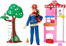 Boneca Barbie Conjunto de Bombeira Mattel - HRG55