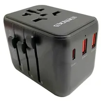 Adaptador de Tomada Satellite Universal AD-0003 - Preto